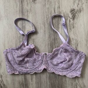 Intimo Lilac Lace Bra